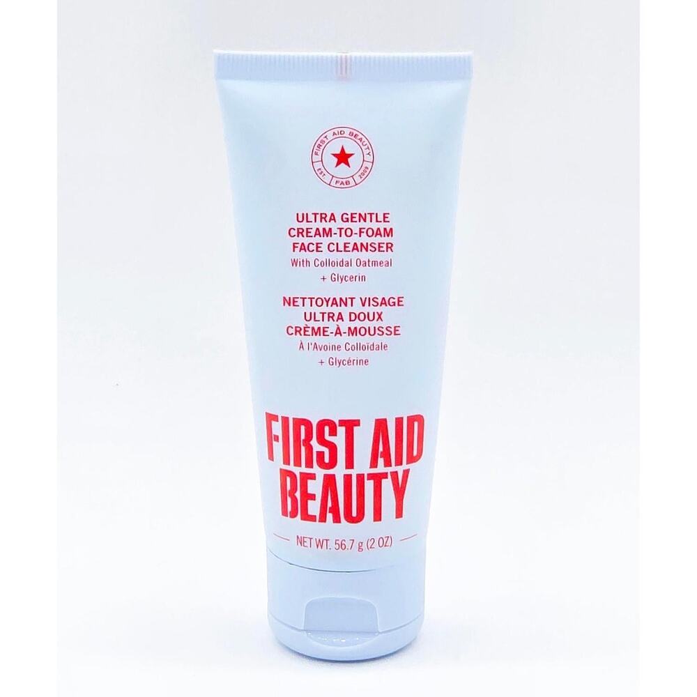 First Aid Beauty Ultra Gentle Cream-to-Foam Face Cleanser 2 oz